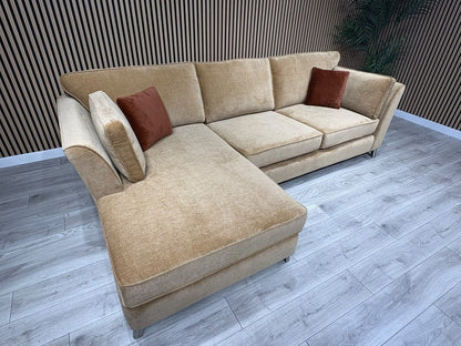 Furniture Village SASHA Fabric Large LHF Chaise Corner Sofa - RRP £3,295