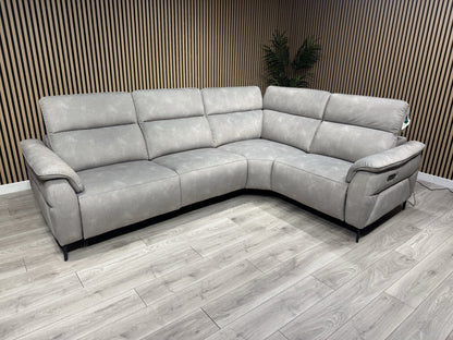 Furniture Village EZRA Style Fabric RHF Corner Sofa Power Recliners - RRP £3295