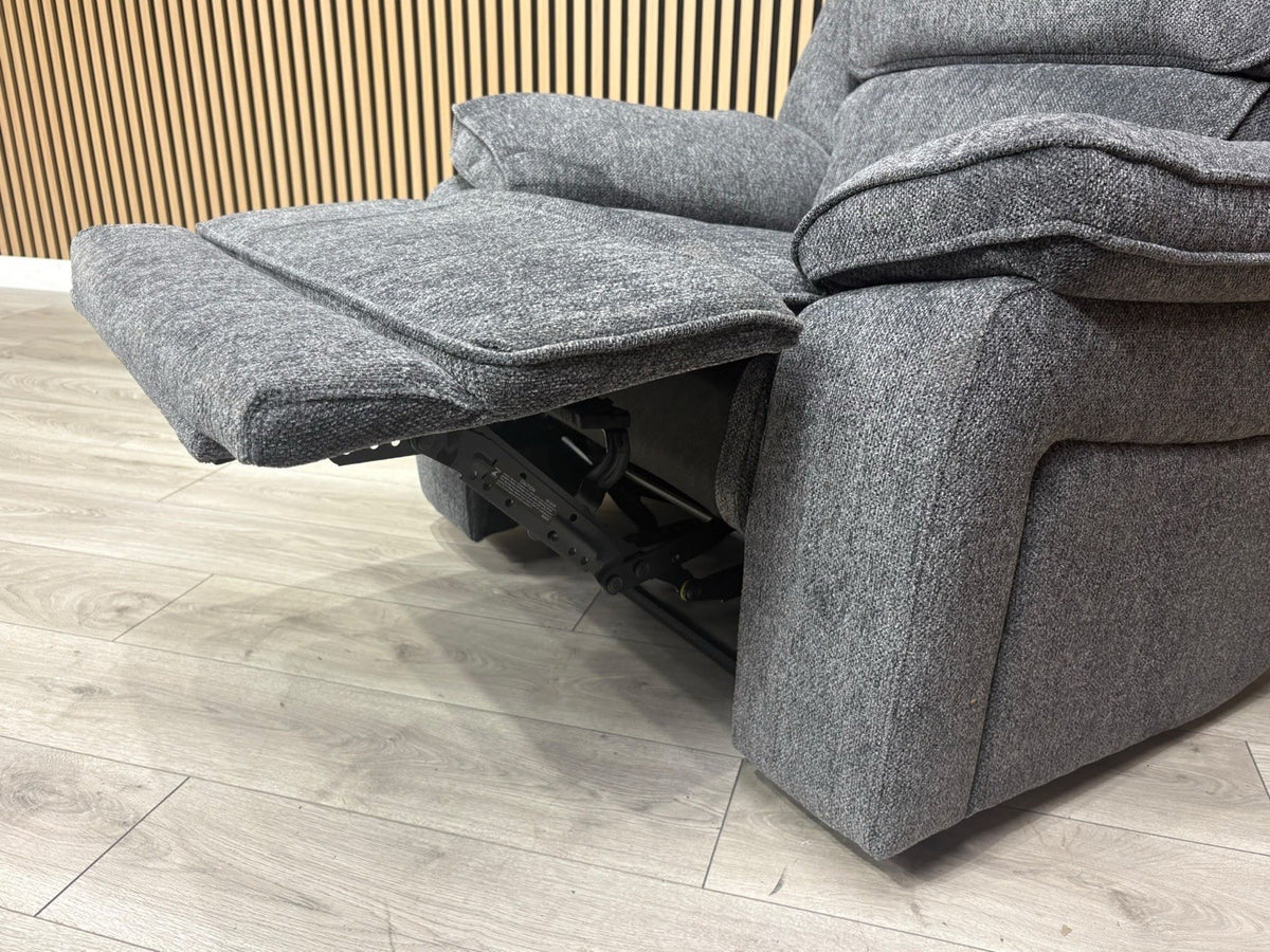 ORLANDO Fabric Power Recliner Armchair - RRP £1399