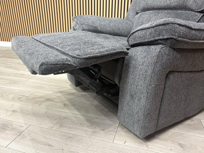 ORLANDO Fabric Power Recliner Armchair - RRP £1399