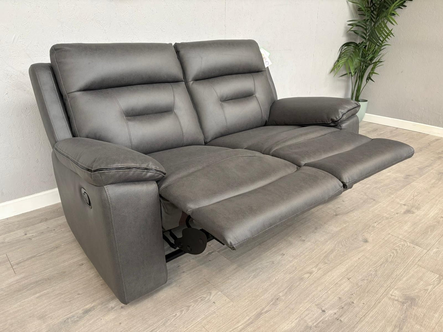 DFS - NEW BRAYLAN Fabric 2 Seater Manual Recliner Sofa - RRP £879