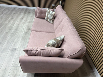 DFS Zinc Fabric 3 Seater Sofa RRP £879