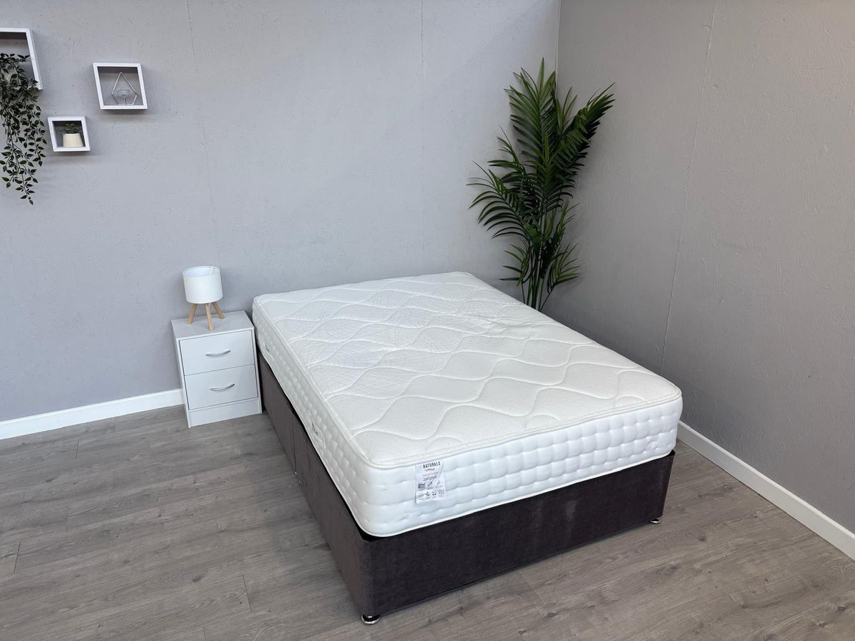 Slumberland NATURALS PREMIUM WOOL 5ft Kingsize Mattress, Firm - RRP £1,299