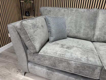 Furniture Village SASHA Fabric 3+2 Seater + Footstool Sofa Set - RRP £3490