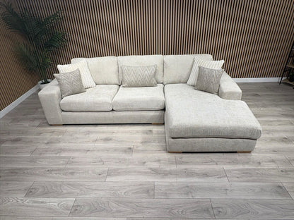 DFS Sample Pandora RHF Large 3 Seater Chaise Sofa - RRP: £3295