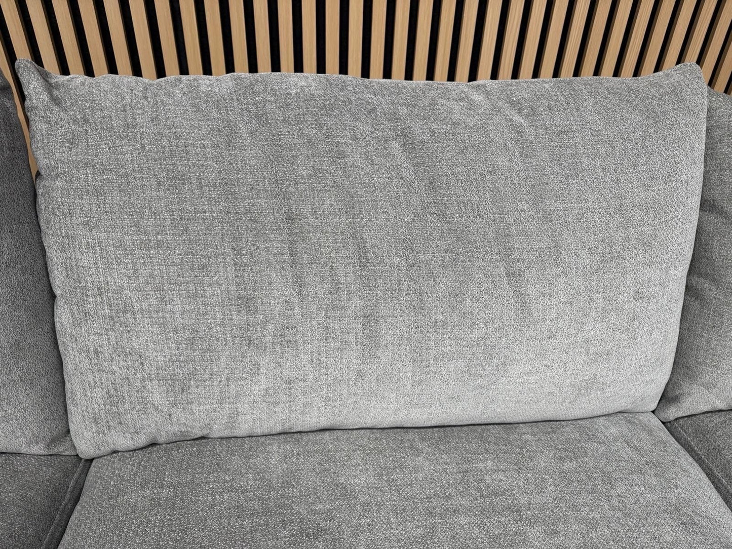METZ Premium Fabric Large Corner Sofa, Cloud Grey - RRP £3,499