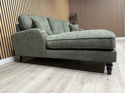 Laura Ashley LYNDEN Style Fabric 3 Seater LHF Chaise Corner Sofa - RRP £2625