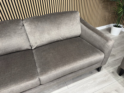 John Lewis BAILEY Style Fabric 3 Seater + 2 Seater Sofa Set, Stone - RRP £2,978