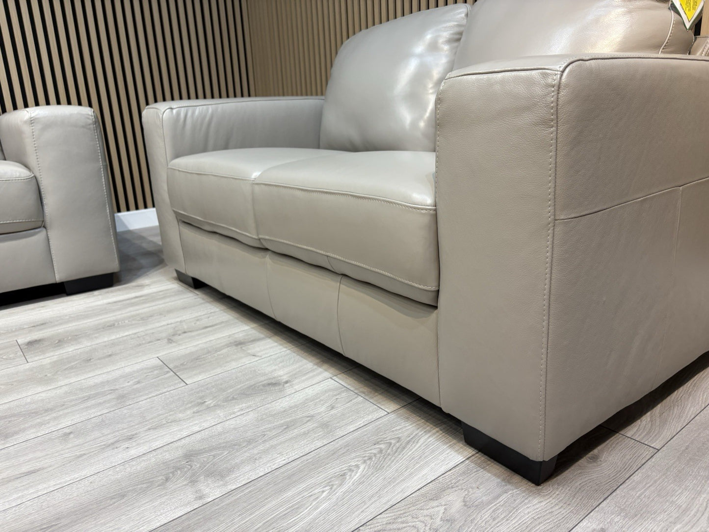 DFS - COHEN Style 3 Seater + 2 Seater Leather Sofa Set - RRP £2,398