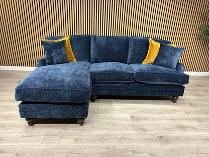 Laura Ashley HERITAGE Style Fabric 3 Seater Chaise Sofa - RRP £2,800