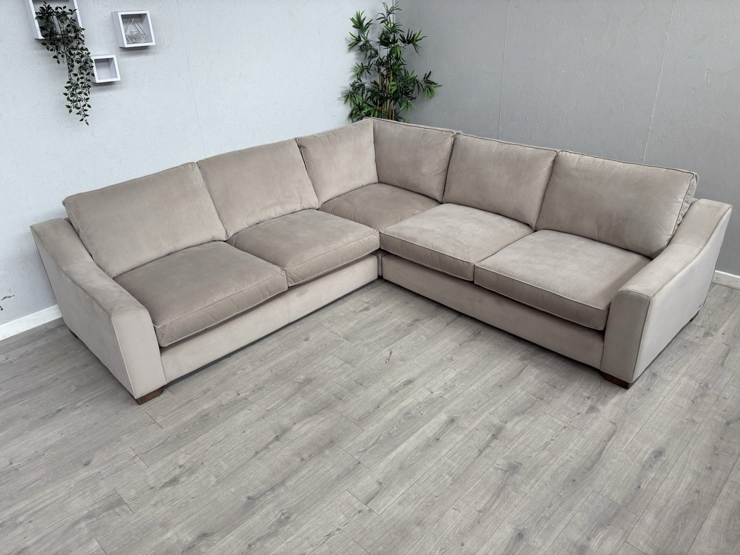 Furniture Village - The Lounge Co. ISOBEL Large Fabric Corner Sofa - RRP £4,845