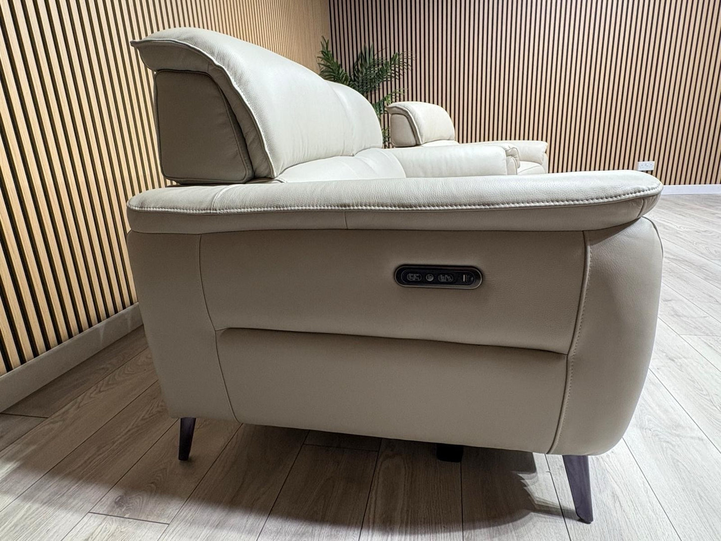 Furniture Village JUDE Style Leather 3 Seater Sofa + Armchair Set - RRP £4,490