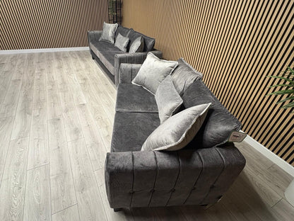 DFS - Cherished Style 3 + 2 Seater Sofa Set, Formal Back - RRP £2,399