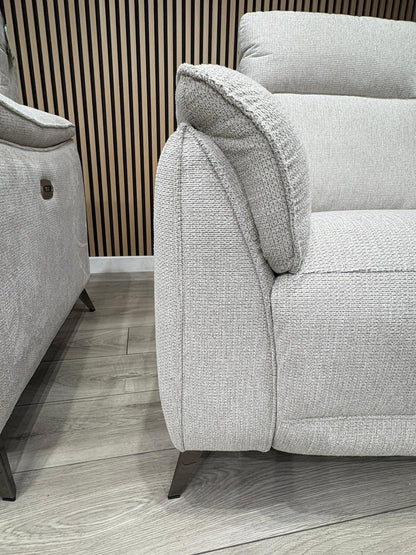 Vicenza Fabric Power Recliner 3 + 2 Seater Sofa Set - RRP £3599