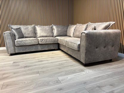 DFS - Cherished Style Corner Sofa, Formal Back - RRP £2595