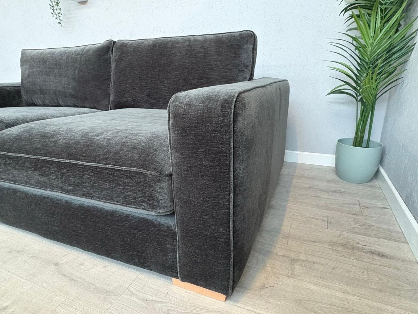 Sofology CAVALLI Fabric Large 3 Seater Sofa, Slate  - RRP £3,499