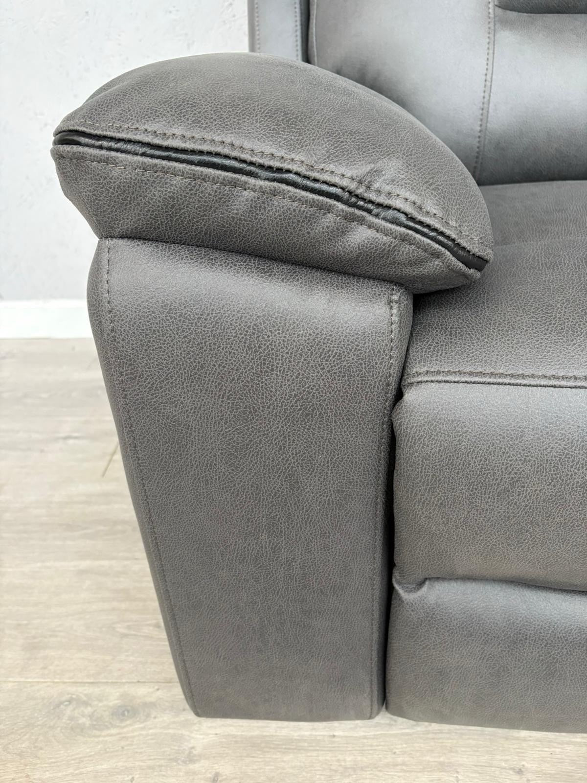 DFS - NEW BRAYLAN Fabric 2 Seater Manual Recliner Sofa - RRP £879