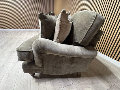 Laura Ashley HERITAGE Style Fabric 3 Seater + 2 Seater Sofa Set - RRP £3,500
