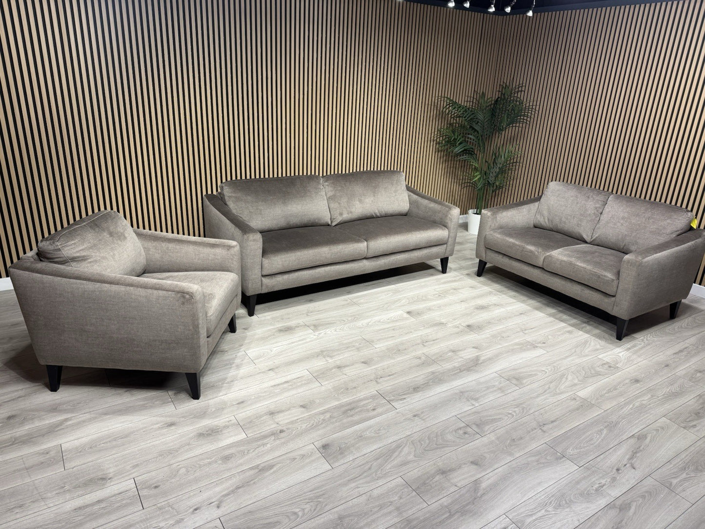 John Lewis BAILEY Style Fabric 3 Seater + 2 Seater + Armchair Set - RRP £4548