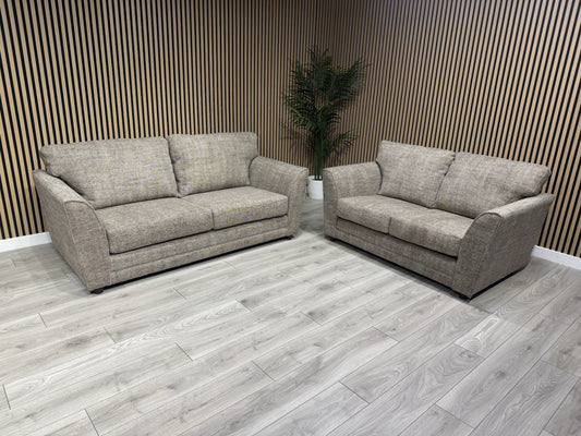 VERY HOME Fabric 3 Seater + 2 Seater Sofa Set - RRP £1,998