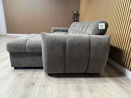 CAMDEN Premium Fabric RHF or LHF Chaise Sofa Bed with Storage - RRP £1595