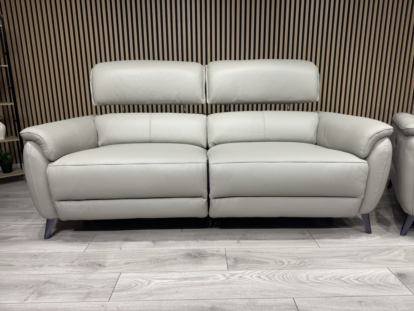 Furniture Village JUDE Style Leather 3 + 2 Seater Power Sofa Set - RRP £4,690