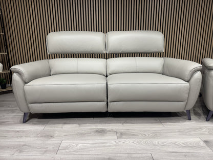 Furniture Village JUDE Style Leather 3 + 2 Seater Power Sofa Set - RRP £4,690