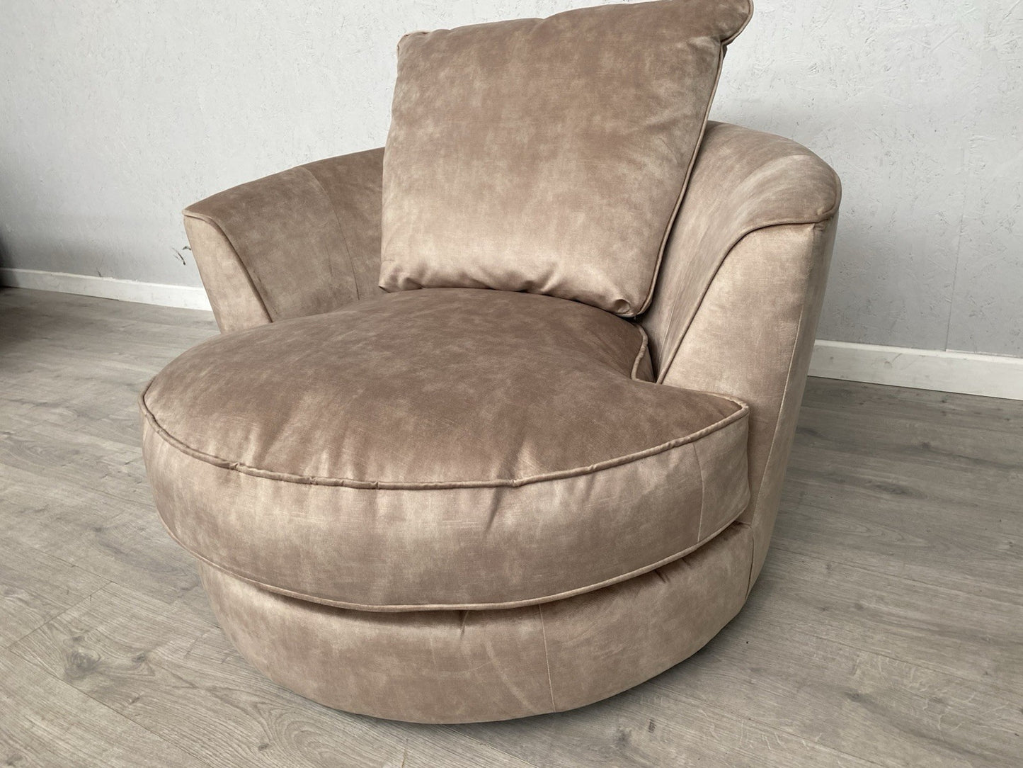 Furniture Village LEGEND Fabric Swivel Chair / Armchair - RRP £799