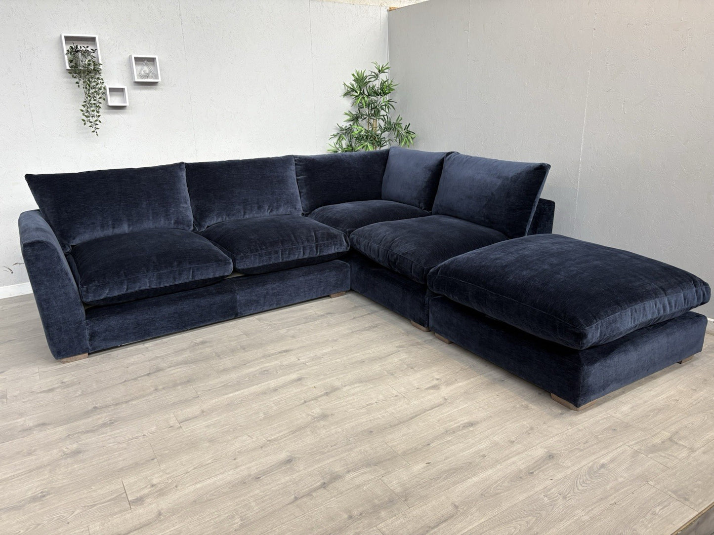 Westbridge PARKER / Sofology CAVALLI Style Fabric Open End Corner Sofa RRP £5999
