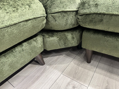 Very Home Sanremo Fabric Corner Group Sofa ( 2c2 )  Olive RRP £3199