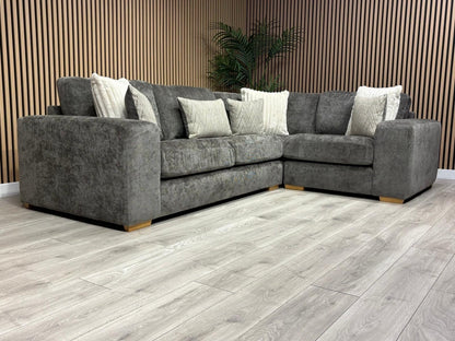 DFS Sample Pandora Fabric RHF 2c1 Corner Sofa RRP: £3295