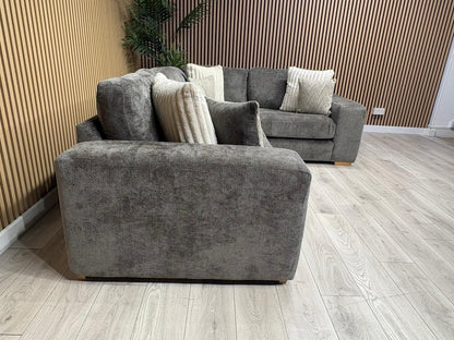DFS Sample Pandora Fabric RHF 2c1 Corner Sofa RRP: £3295