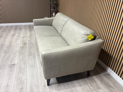 John Lewis BAILEY Style 3 Seater Leather Sofa RRP £2395