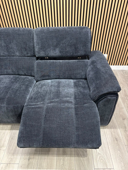 Furniture Village ECLIPSE Style Large Fabric Power Recliner Corner - RRP £3,995