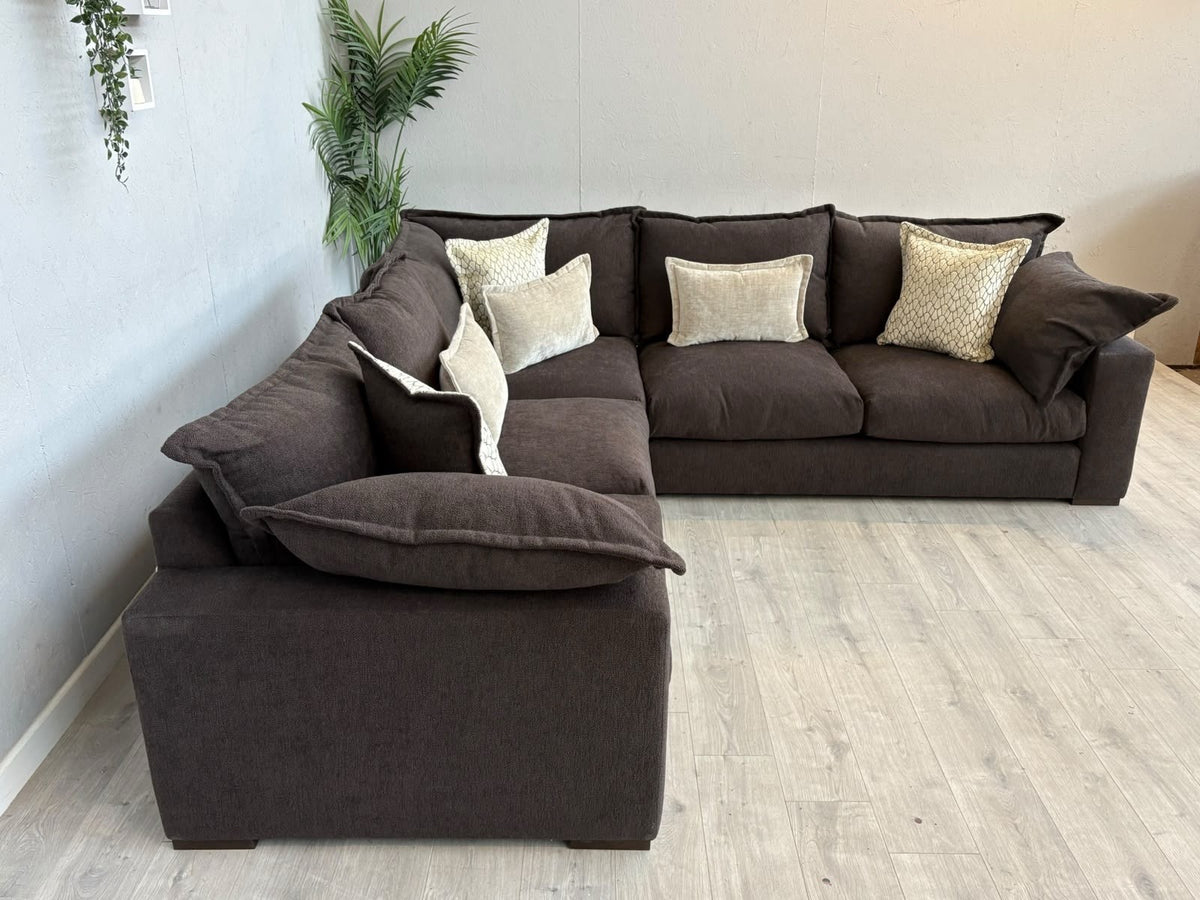 SCS Lennox Fabric Large Corner Sofa ( 2 Corner 2 ) - RRP £3879