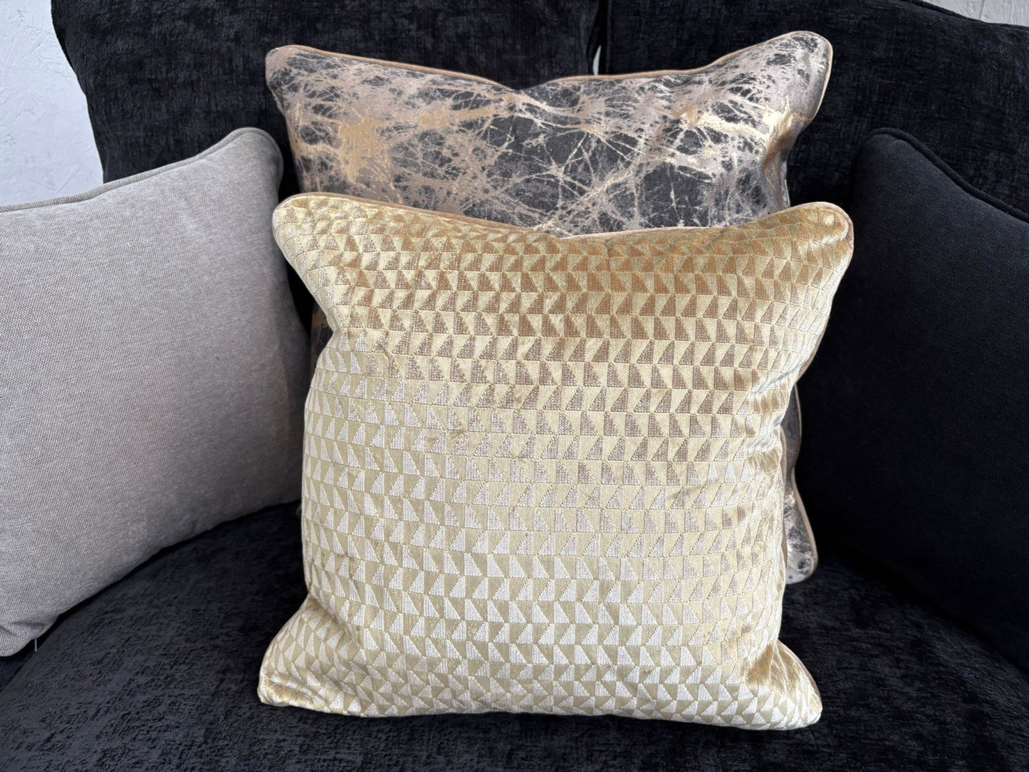 Sofology ROCOCO Fabric Love Seat Armchair / Chair, Verbier Jet - RRP £1599