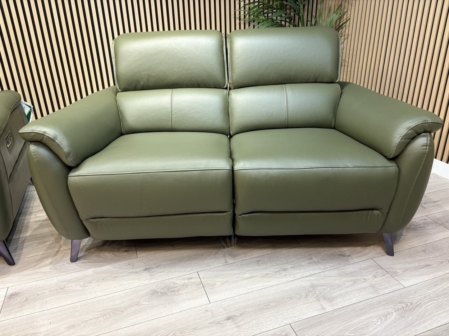 Furniture Village JUDE Style Leather 2 Seater Sofa - RRP £1795