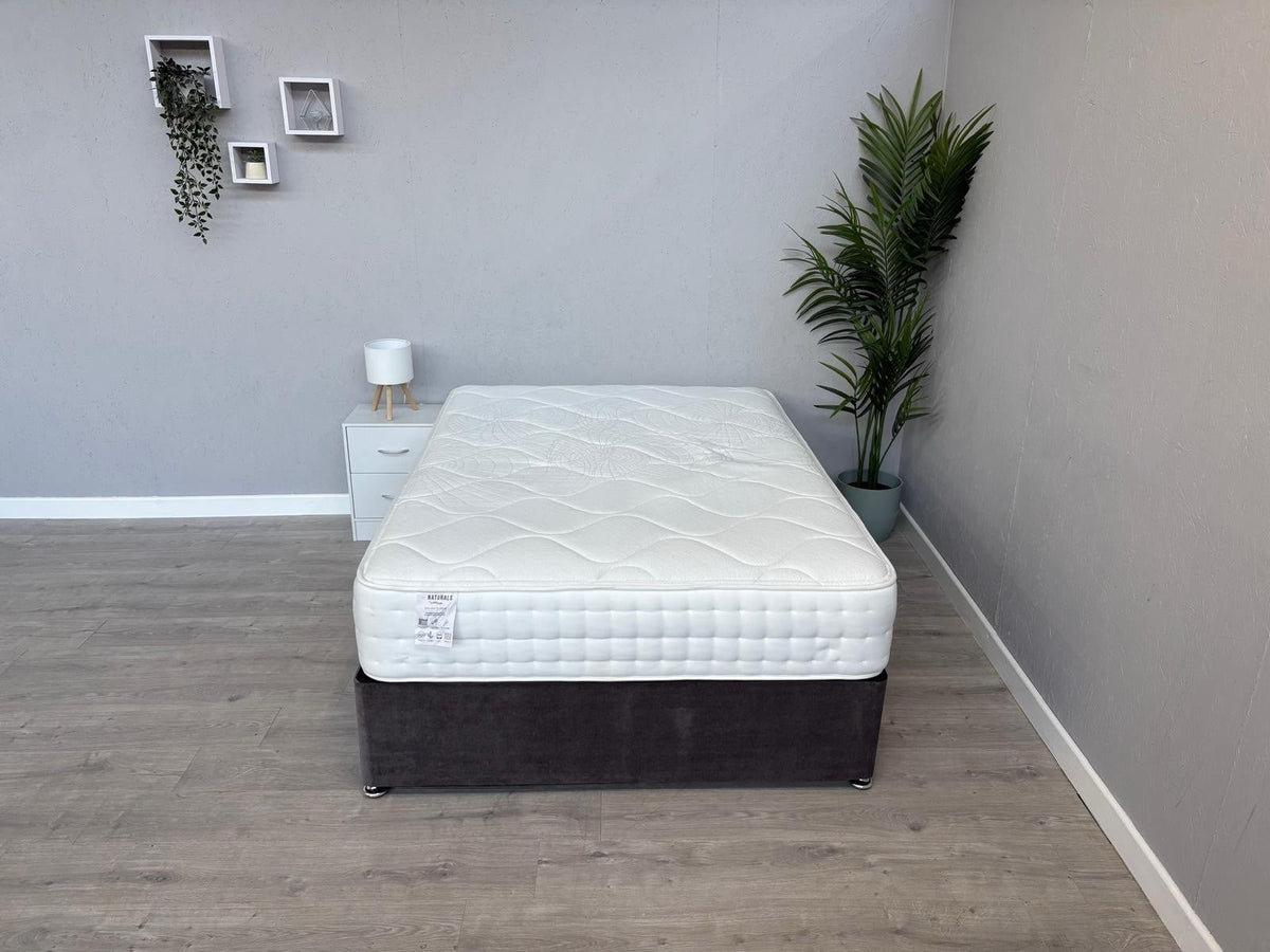 Slumberland NATURALS PREMIUM WOOL 5ft Kingsize Mattress, Medium - RRP £1,299
