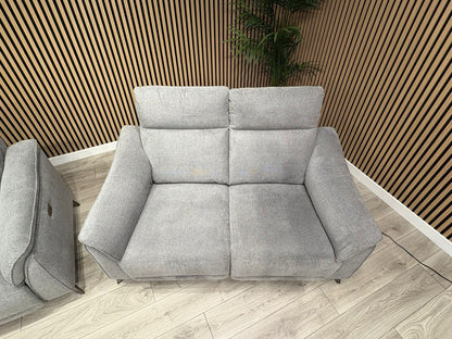 Vicenza Fabric Power Recliner 3 + 2 Seater Sofa Set - RRP £3599