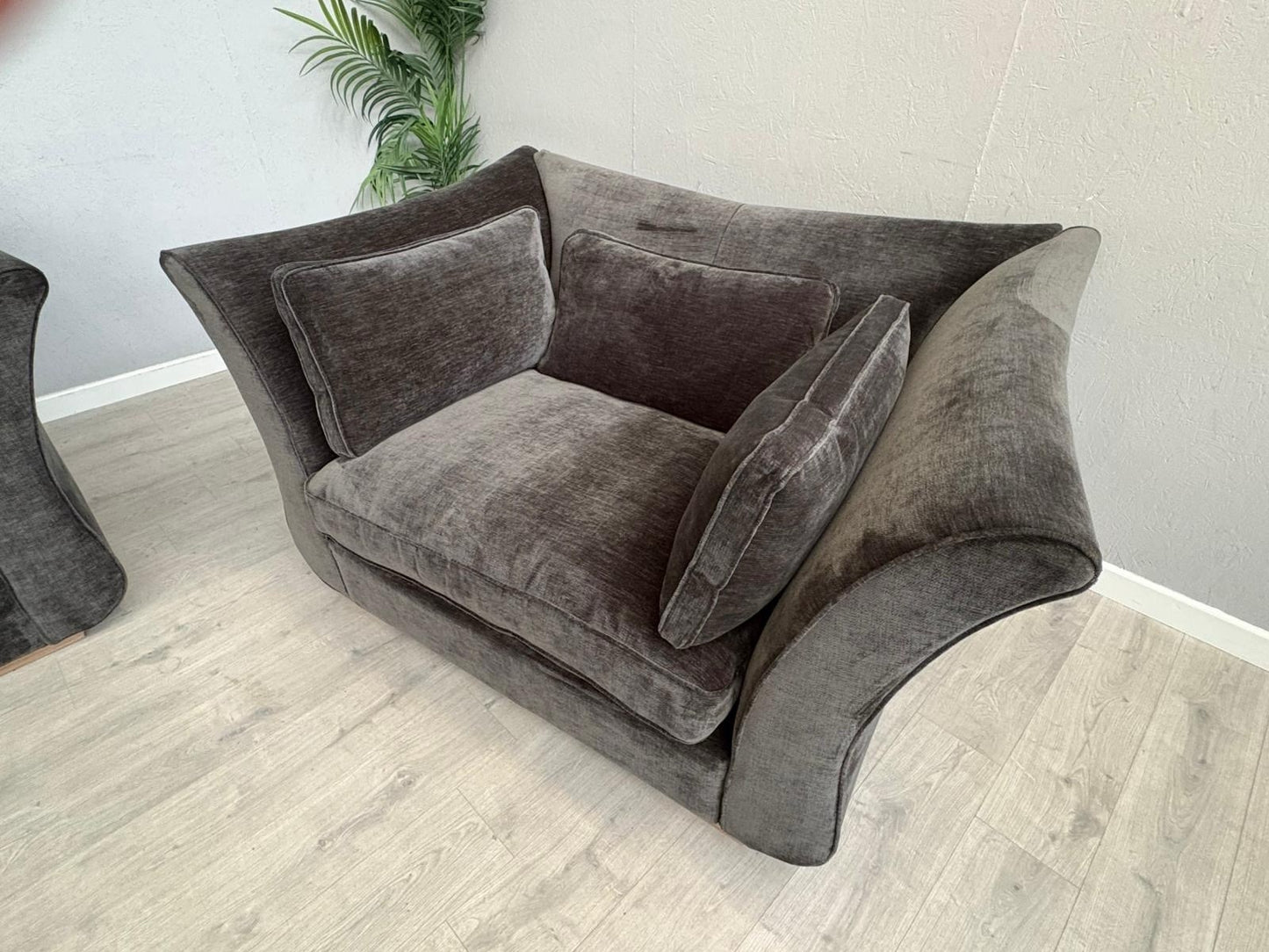 Sofology Westbridge OPERA Fabric Large 4 Seater Sofa + Snuggler Chair, RRP £4598