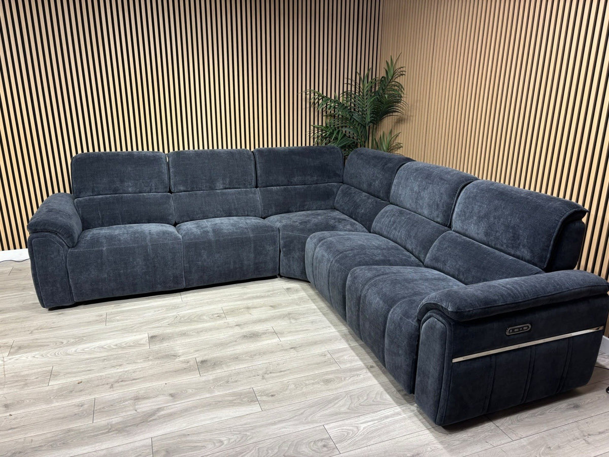 Furniture Village ECLIPSE Style Large Fabric Power Recliner Corner - RRP £3,995