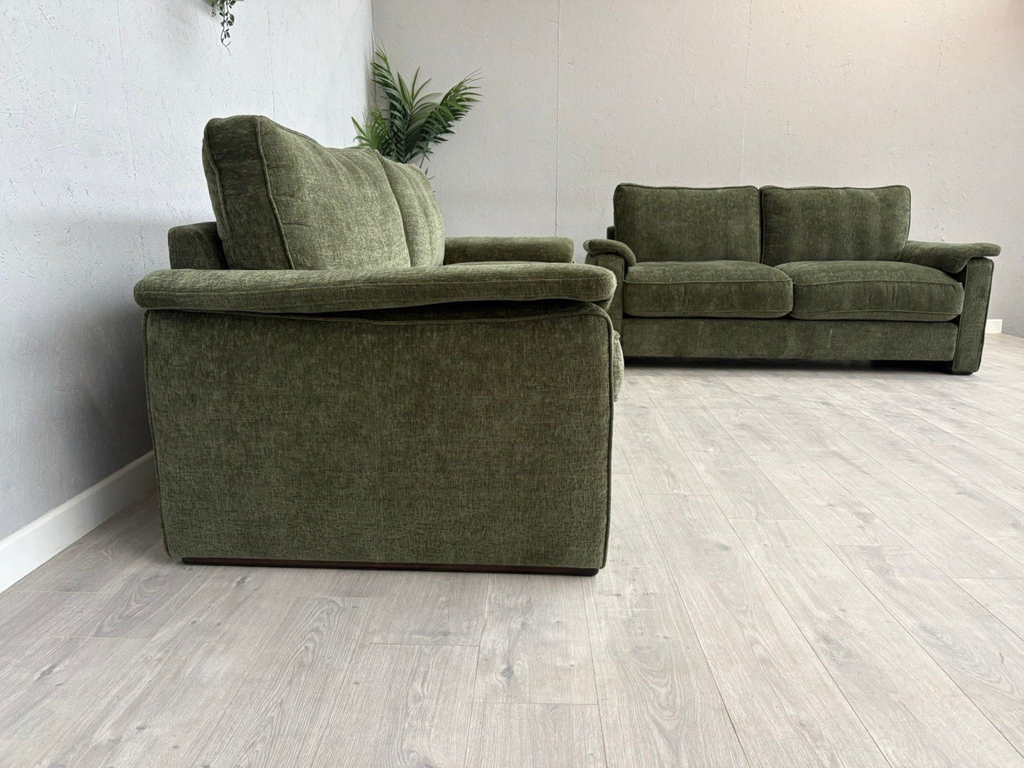 Furniture Village BOXY Fabric 3 + 2 Seater Mini Arm Sofa Set - RRP £3690