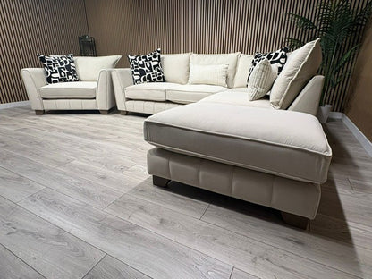 F.V Mariah Style Corner Sofa & Love Chair - Different Combinations Available