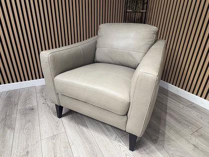 John Lewis BAILEY Style Leather Armchair RRP £1295