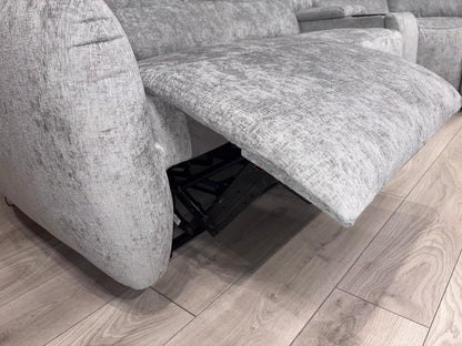 SOHO Fabric Modular 2 Corner 2 Console Sofa Set, Power Recliners - RRP £2,995