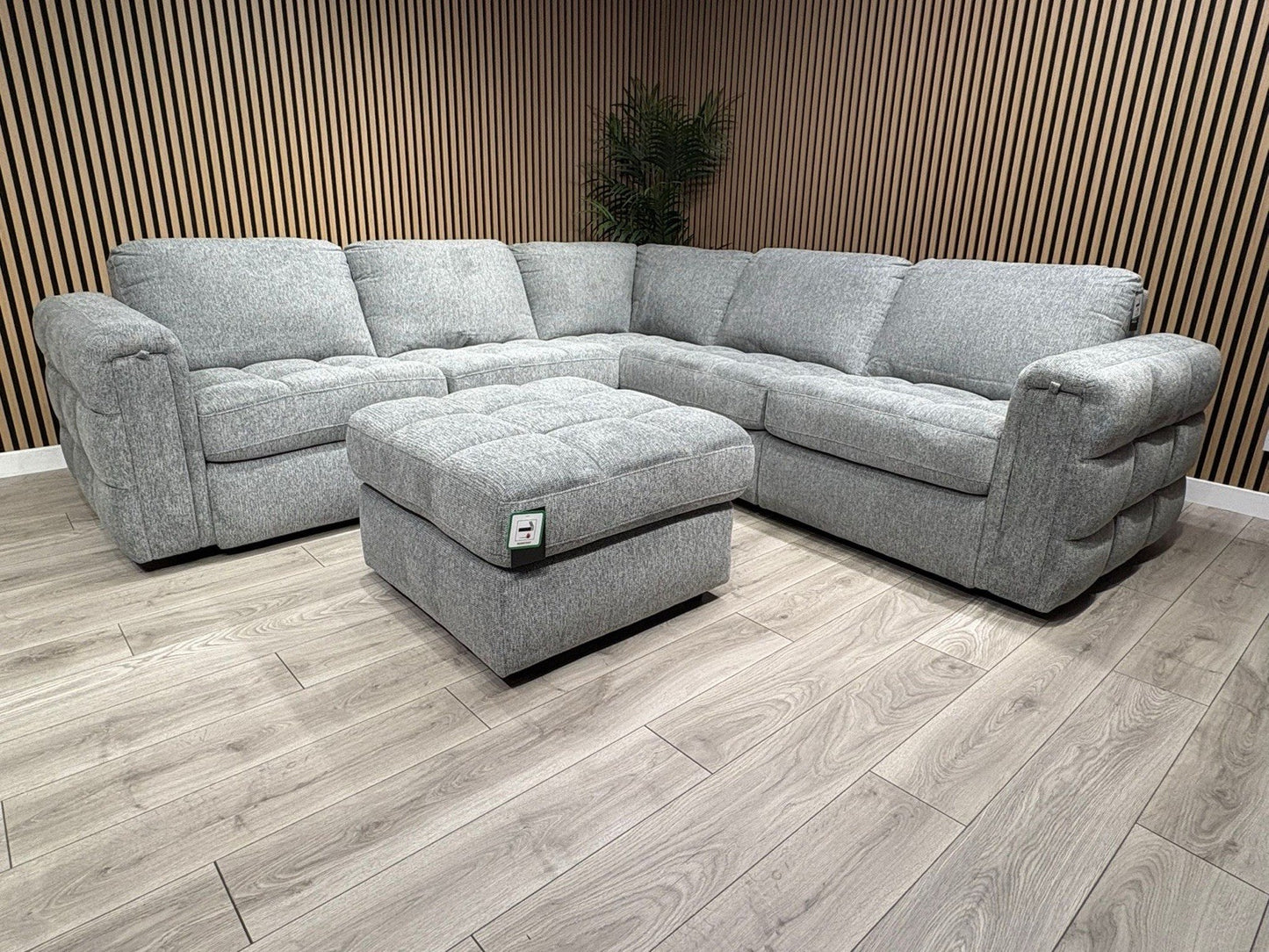 DFS - MAVAM Modular Premium Fabric 2 Corner 2 Sofa + Footstool - RRP £3499