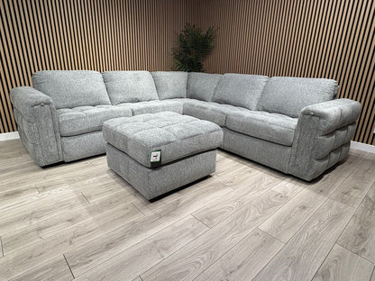 DFS - MAVAM Modular Premium Fabric 2 Corner 2 Sofa + Footstool - RRP £3499