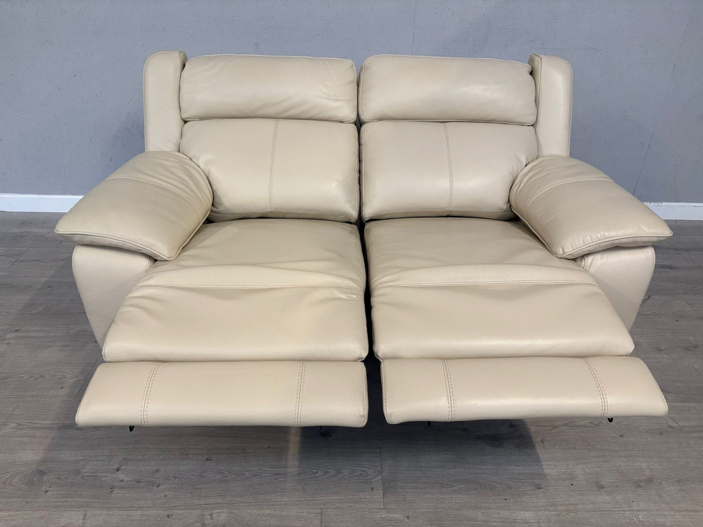 F. Village STARLIGHT EXPRESS Leather 2 Seater Power Recliner Sofa - RRP £2,545