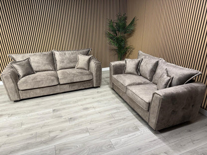 DFS - Cherished Style 3 + 2 Seater Sofa Set, Formal Back - RRP £2,399