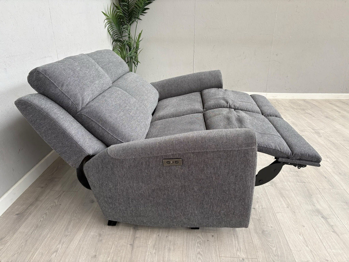 DFS Gilford 2 Seater Fabric Power Recliner Sofa - RRP £979 (Read Description)